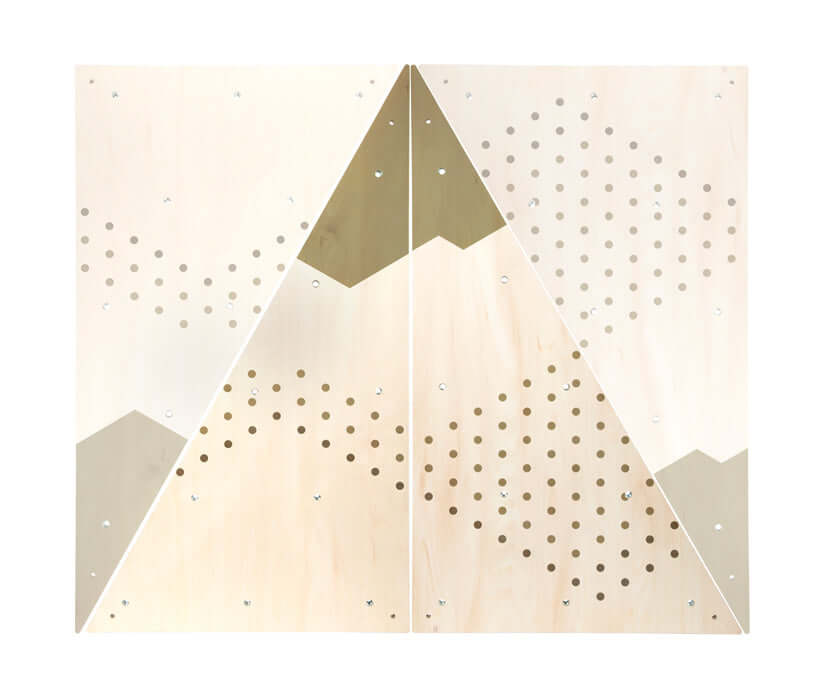 "Multi" climbing wall