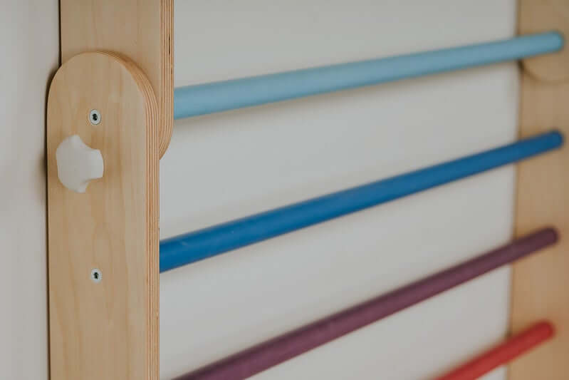 Pikler Kletterdreieck mit Rampe & Sprossenwand