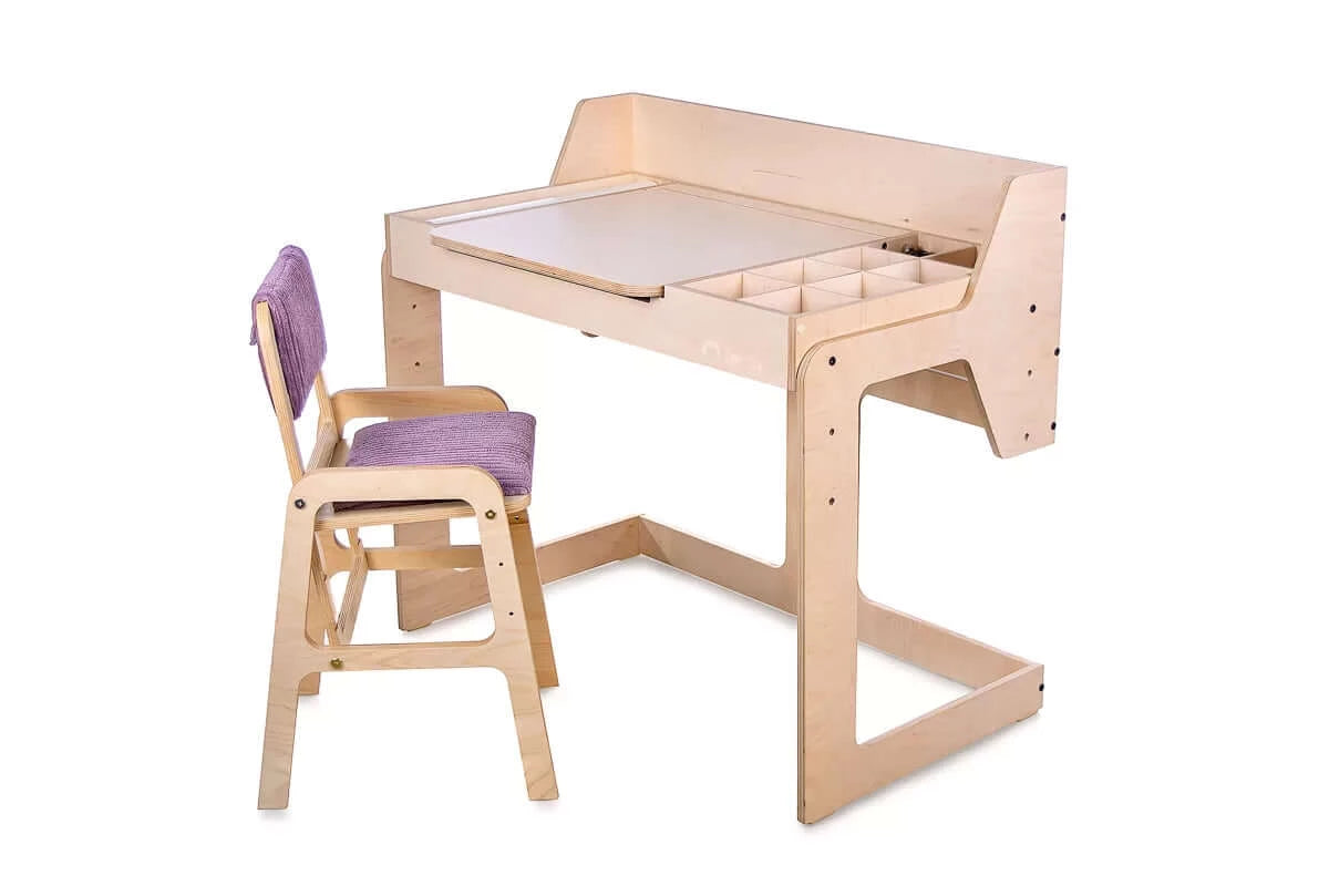 Set schrijf- en tekentafel met stoel "Ina"
