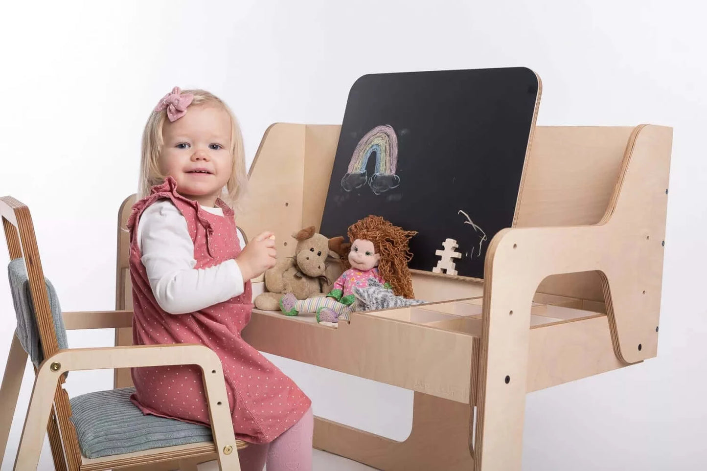 Set schrijf- en tekentafel met stoel "Ina"