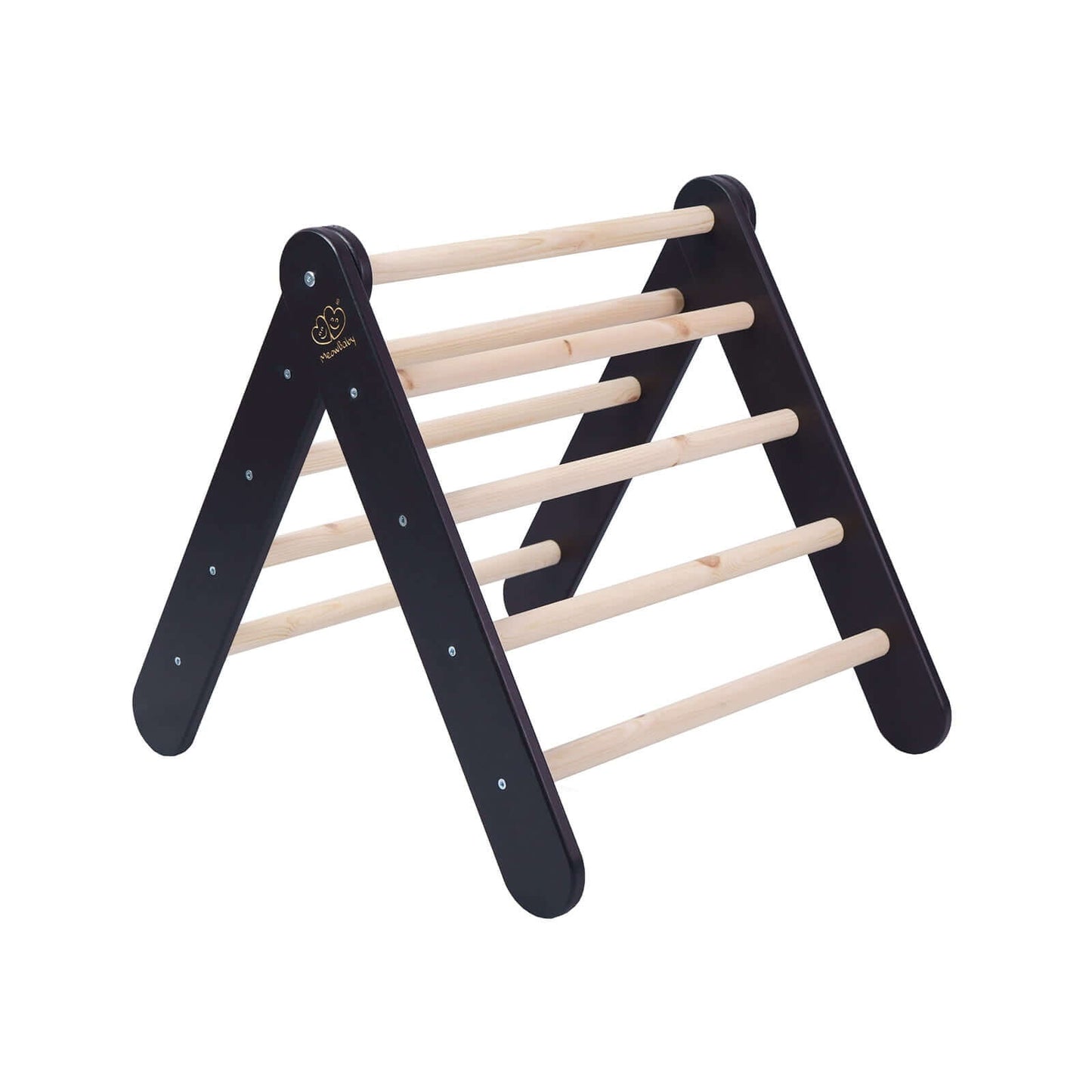 MeowBaby® Montessori klimdriehoek voor kinderen verschillende kleuren