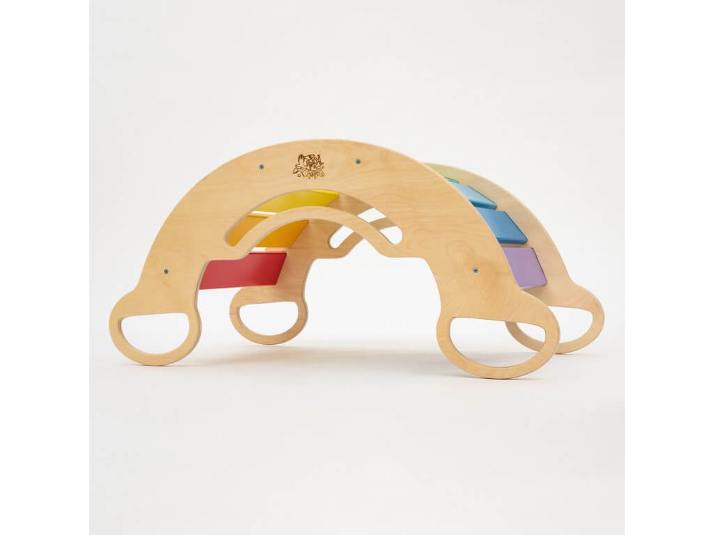 5-in-1 Montessori Klimboog Kleurrijk