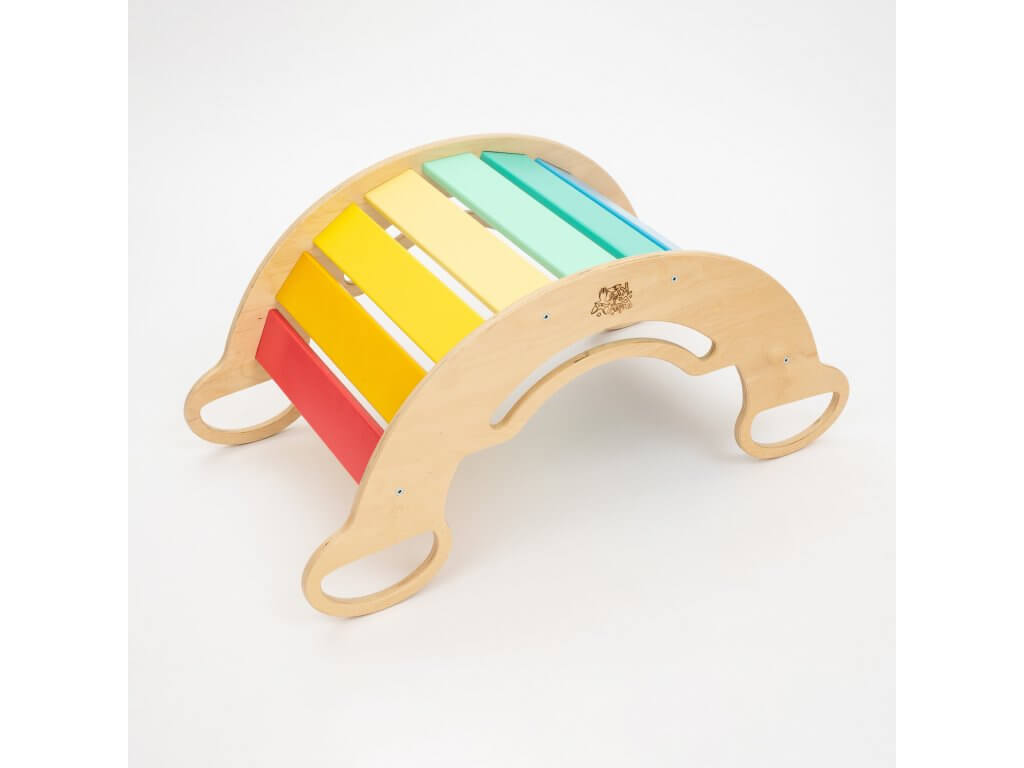 5-in-1 Montessori Klimboog Kleurrijk