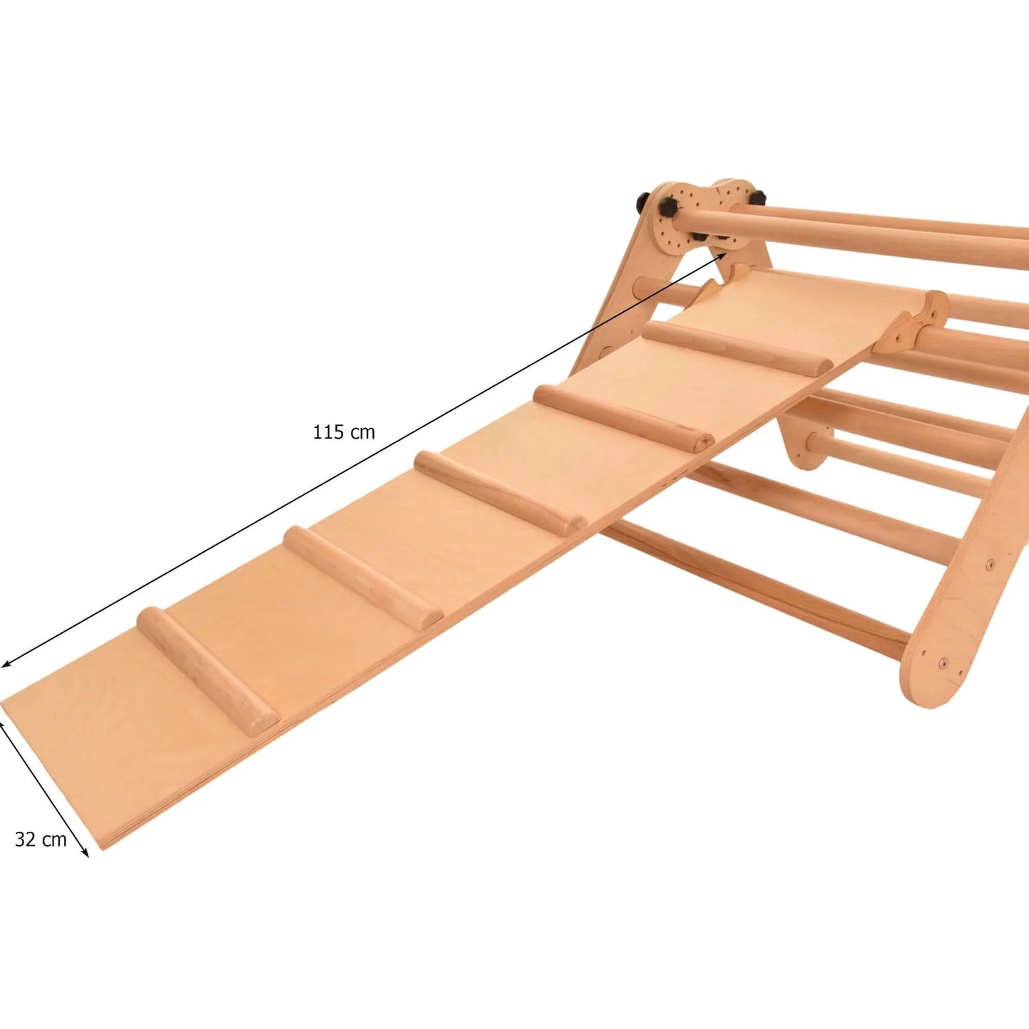 Glijplank / kippenladder / oprit - accessoires voor de klimdriehoek