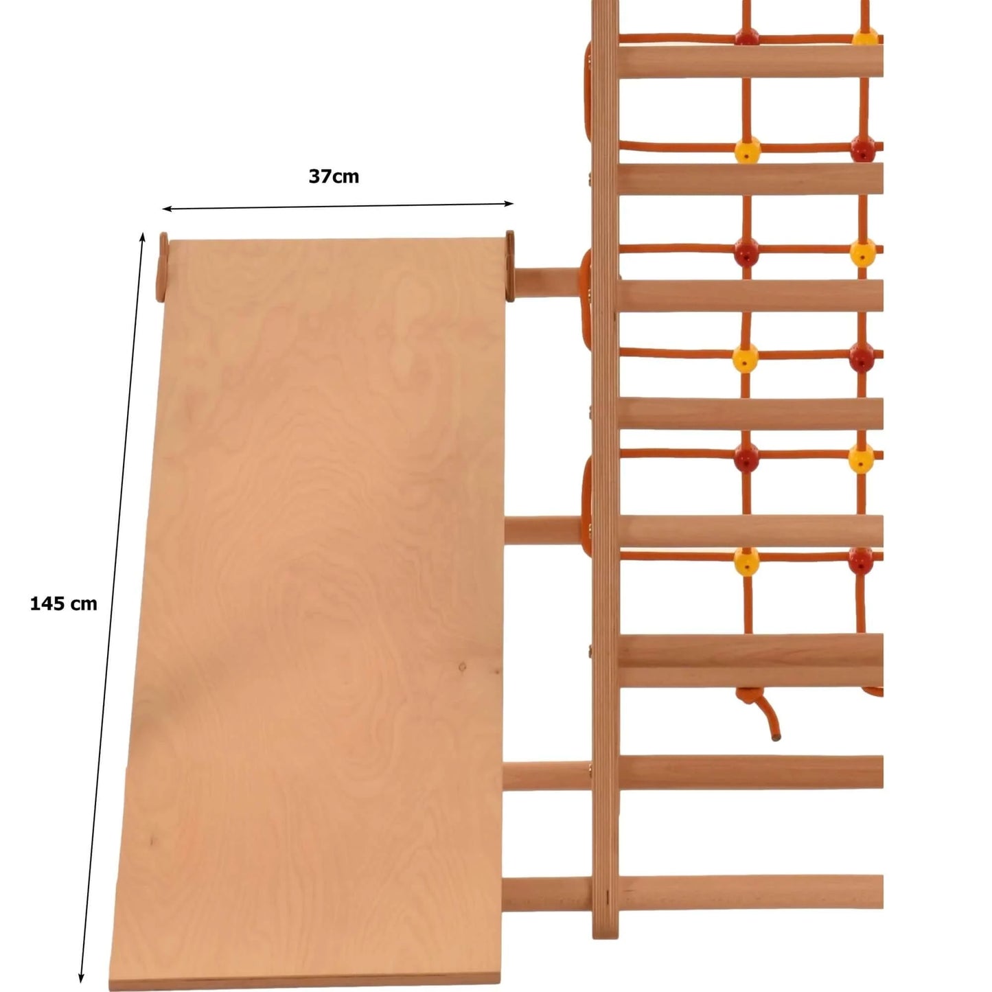 Glijplank / kippenladder / oprit - accessoires voor de klimdriehoek