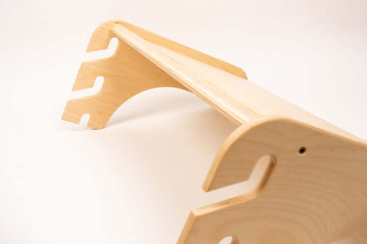 Table & chair for wall bars