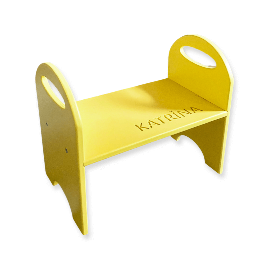 Children's step stool (personalised)