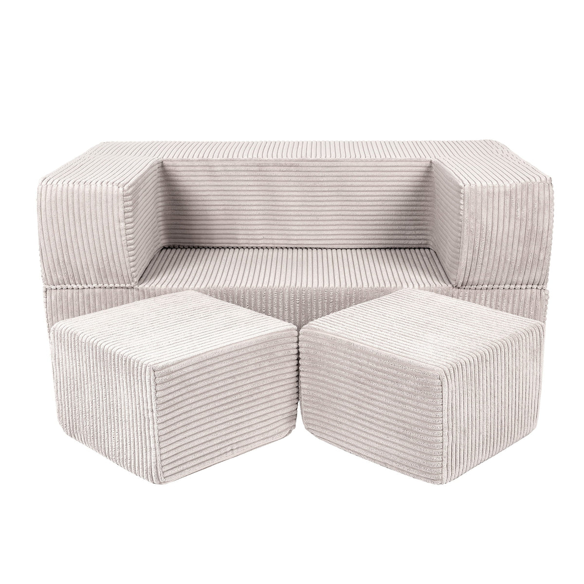 Spielsofa Ästhetik Cord Cube - Classic Cord Edition