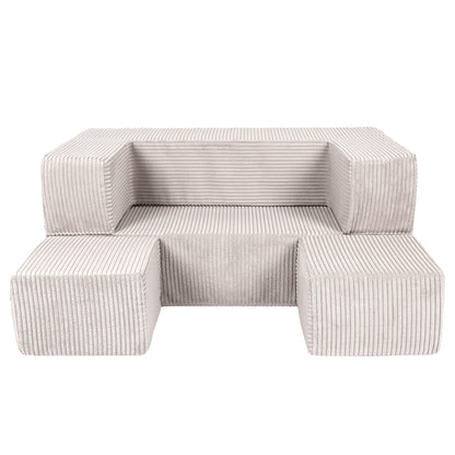 Spielsofa Ästhetik Cord Cube - Classic Cord Edition