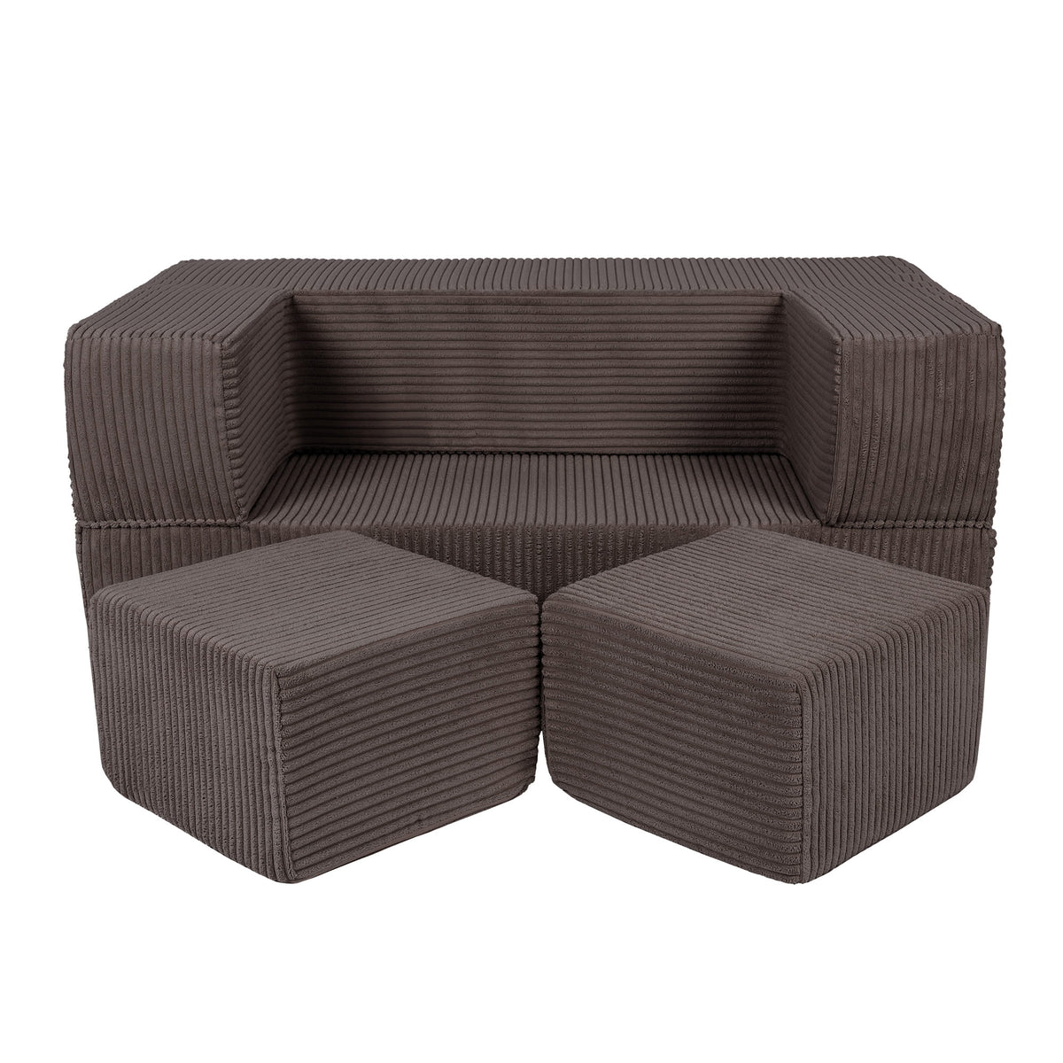 Spielsofa Ästhetik Cord Cube - Classic Cord Edition