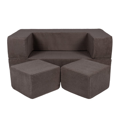 Spielsofa Ästhetik Cord Cube - Classic Cord Edition