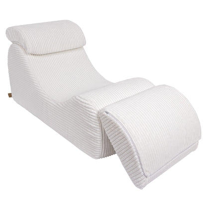 Sitzsack Wave Lounger Churro - creme/weiss