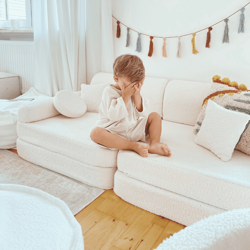 Spielsofa Premium Bouclé