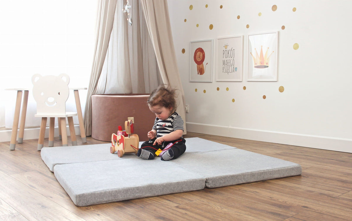 Spielmatte Velvet quadratisch 120x120cm