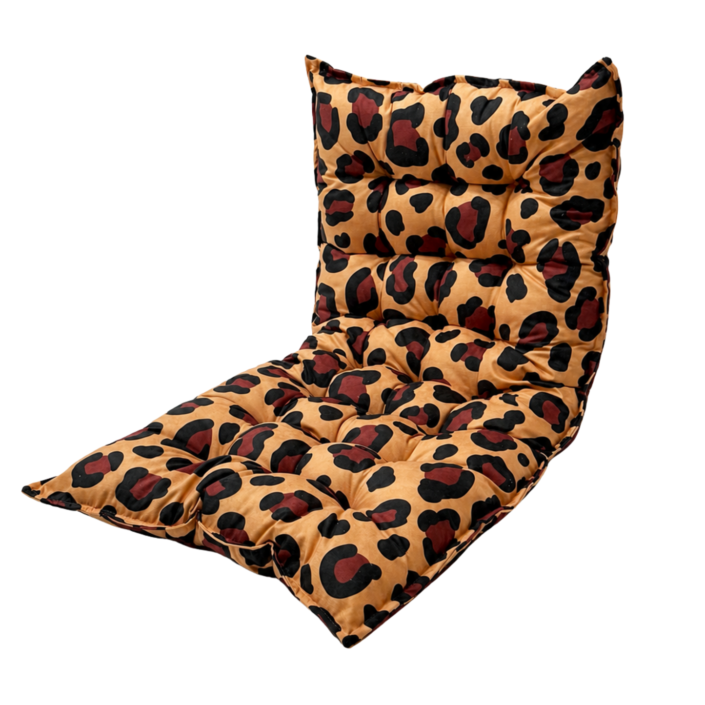 Gestepptes Bodenkissen / Spielmatte, Leopard – Ansicht 1
