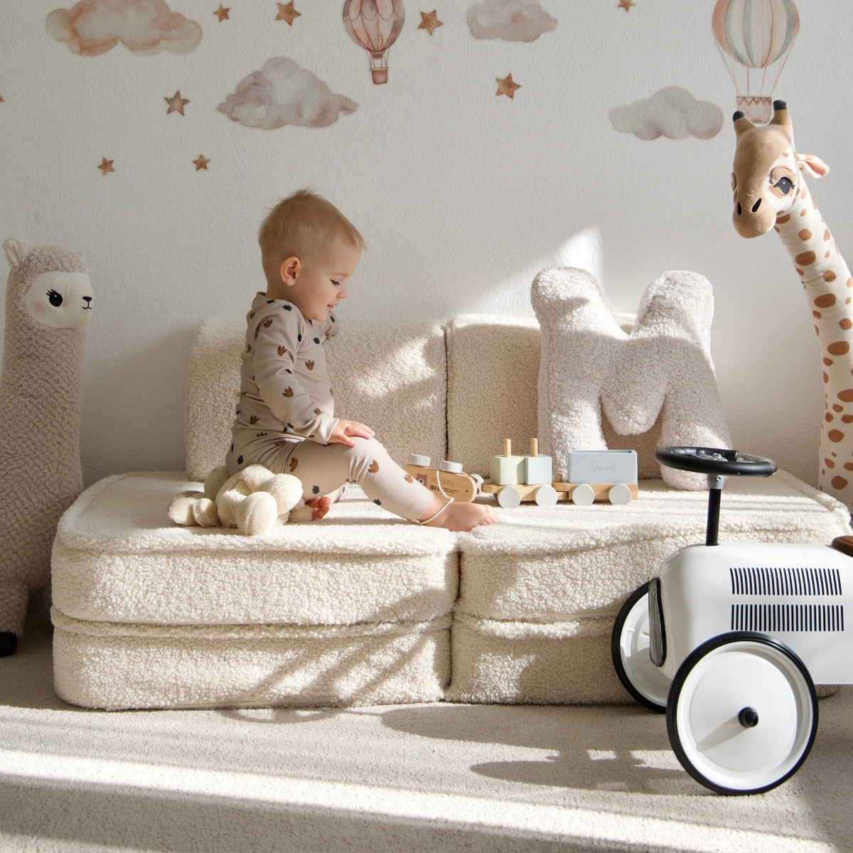 Spielsofa Mini Basic Bearly - Soft Teddy Edition