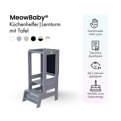 Lernturm/Küchenhelfer mit Tafel
