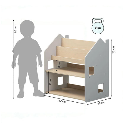 2-in-1 kinderplank, diverse kleuren
