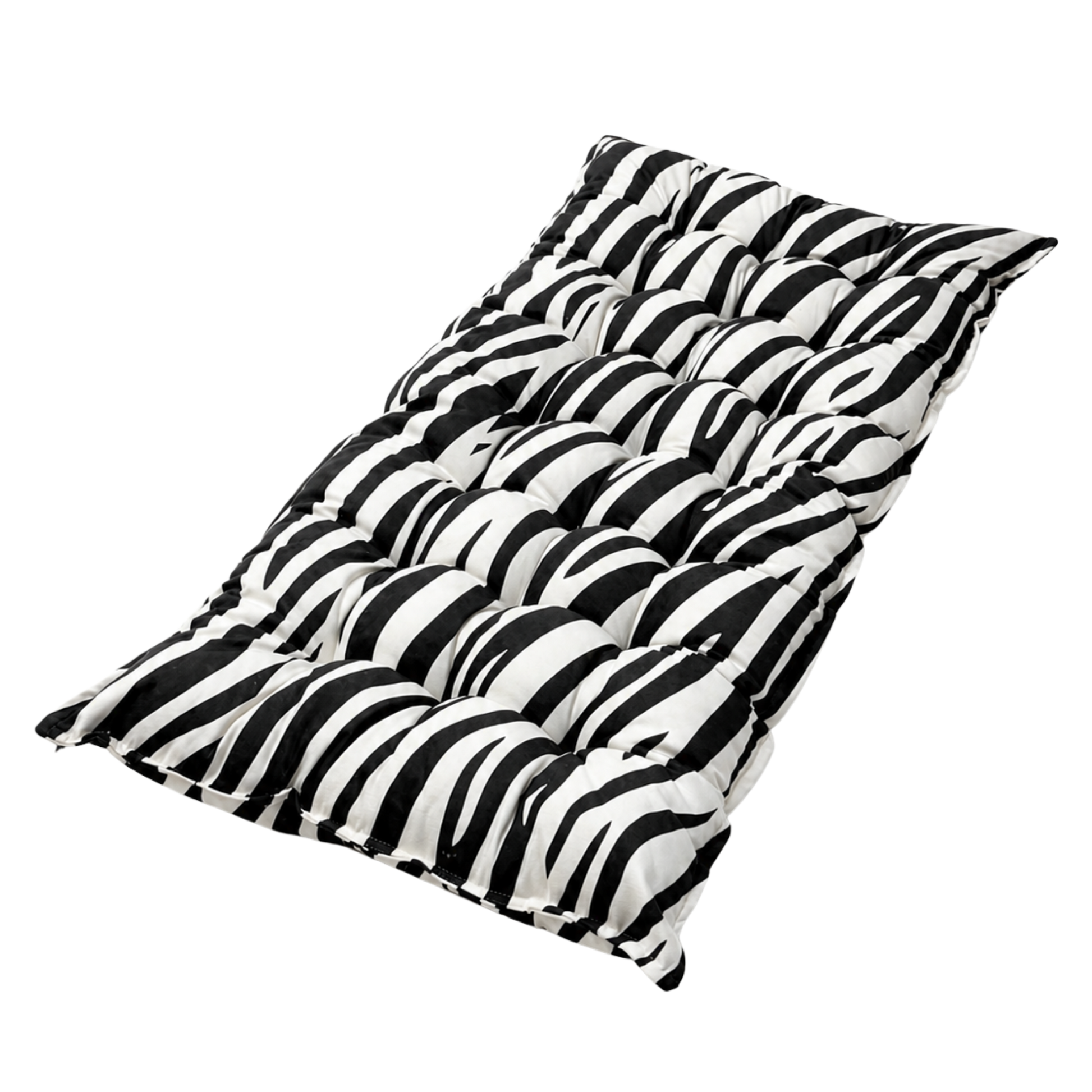 Gestepptes Bodenkissen / Spielmatte, Zebra – Ansicht 3