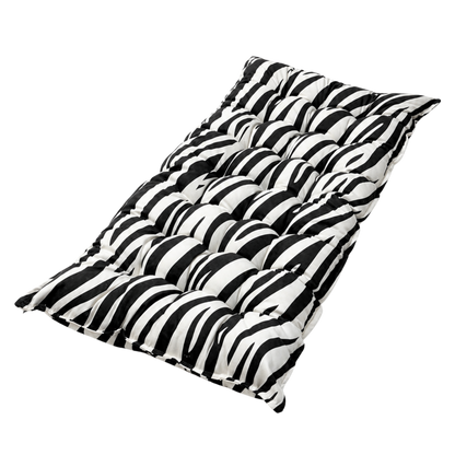 Gestepptes Bodenkissen / Spielmatte, Zebra – Ansicht 3
