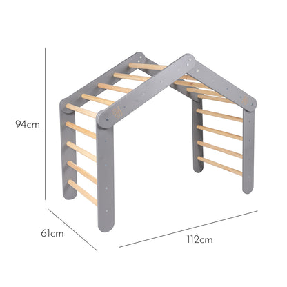 Großes Kletterdreieck 112x61x94 cm Pikler für Kinder
