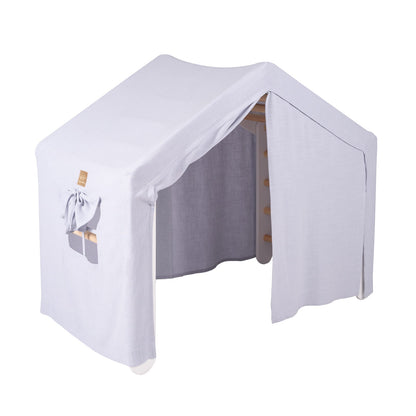 Kletterdreieck mit Zelt 112x61x94 cm, faltbar