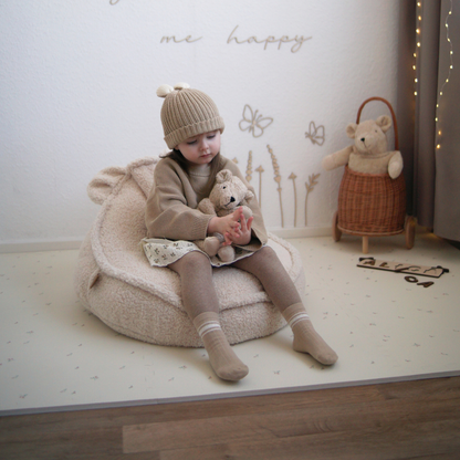 Kindersessel Bearly Bären-Sitzsack - Soft Teddy Edition