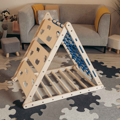 Kletterset Äffchen - Kletterdreieck, Rutsche & Bogen