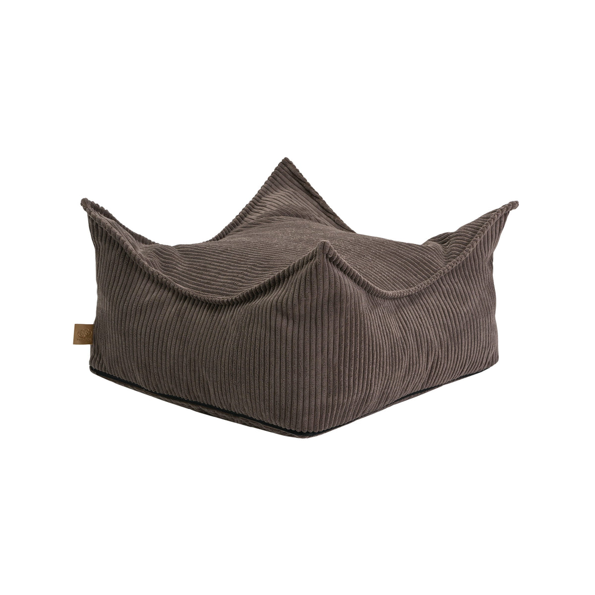 Sitzpouf für Kinder quadratisch Ästhetik Cord - Classic Cord Edition