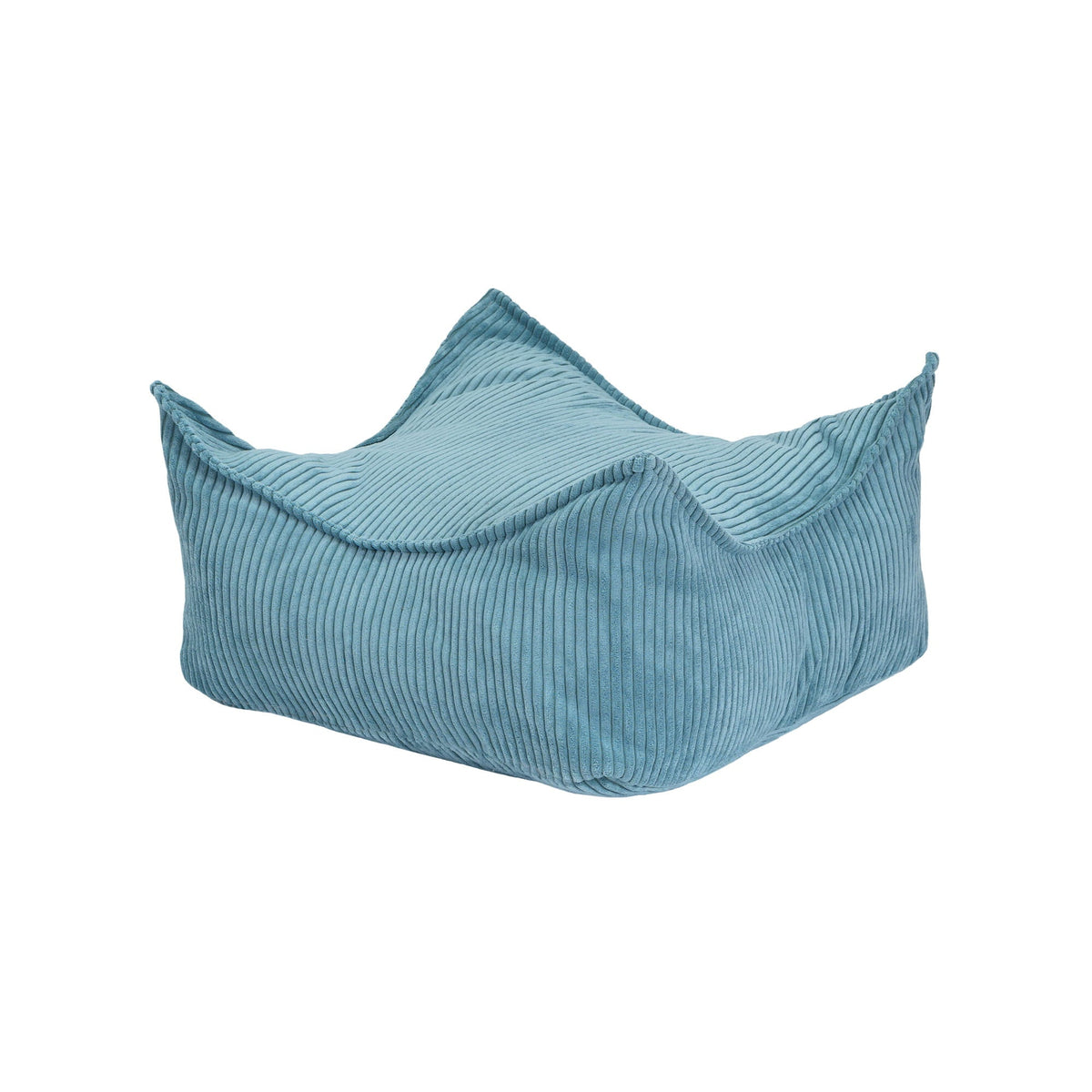 Sitzpouf für Kinder quadratisch Ästhetik Cord - Classic Cord Edition