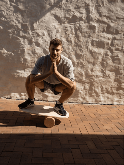Balance Board aus Holz