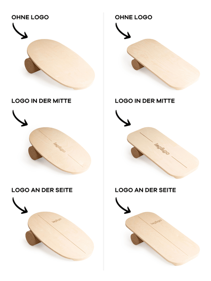 Balance Board aus Holz