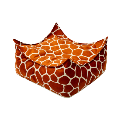 Bean Bag / Sitzsack, quadratisch, Giraffe – Ansicht 1