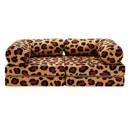 Modulares Kindersofa Leopard – Ansicht 2