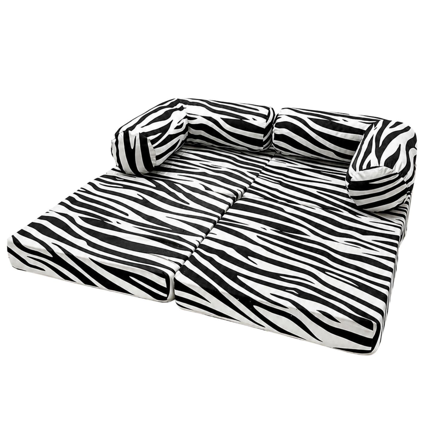 Kindersofa Zebra – Kuschel- und Leseecke im Kinderzimmer