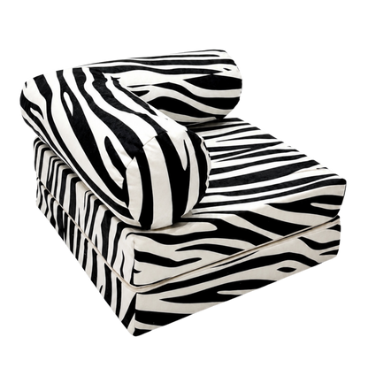 Kindersofa Zebra – im modernen Kinderzimmer