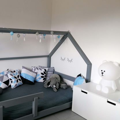 FENNA house bed for children with fall protection, various sizes &amp; colors