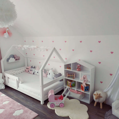 FENNA house bed for children with fall protection, various sizes &amp; colors