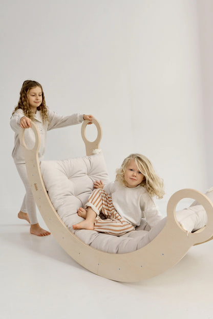 Holzwippe für Kinder, versch. Größen & Farben
