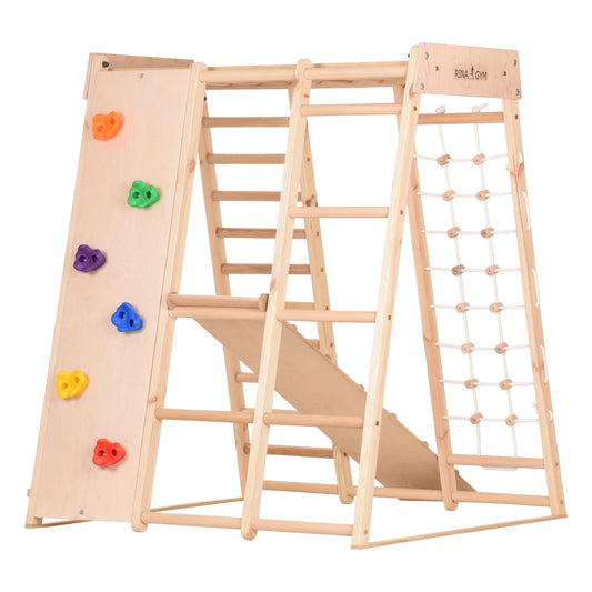 Indoor Spielplatz - Kids Playtime- unbehandeltes Holz