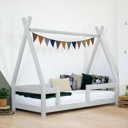 TIPPI children's bed with fall protection, various colors &amp; sizes