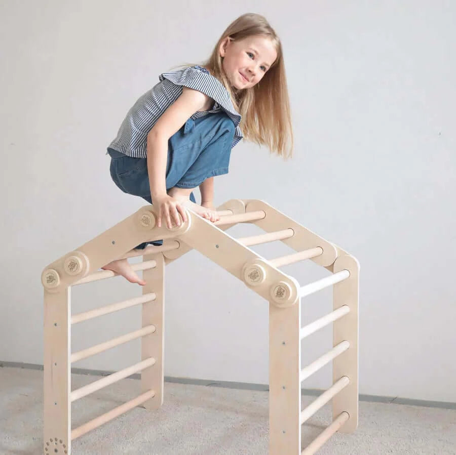 Climbing frame "M" for children, various colors