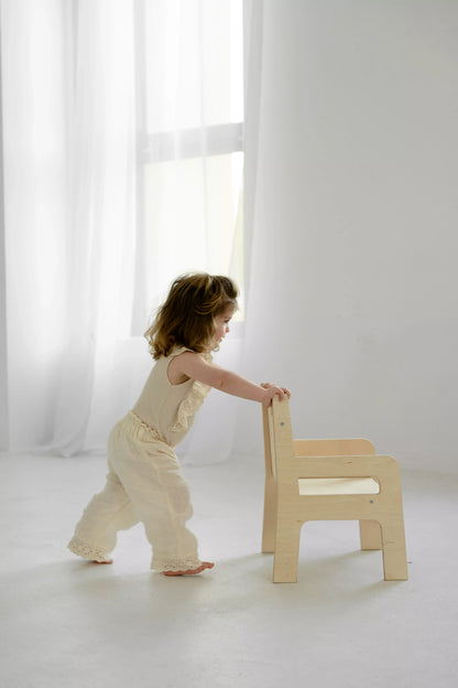 Montessori-Stuhl für Kinder, verschiedene Farben