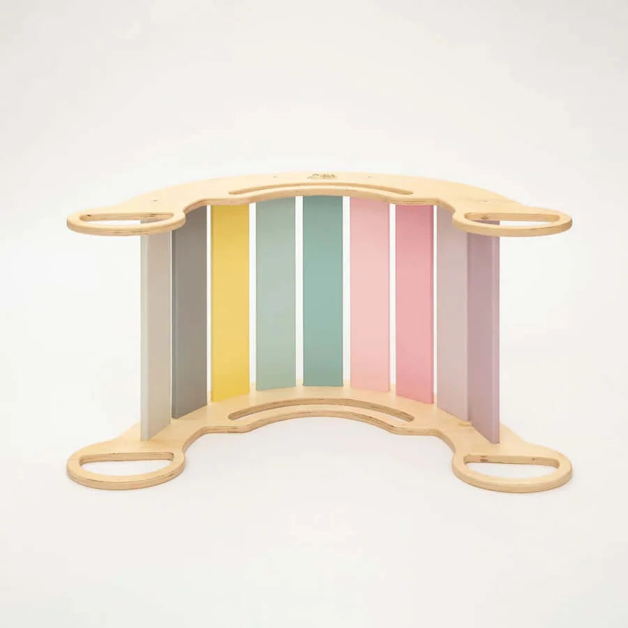 5-in-1 Montessori klimboog pastel