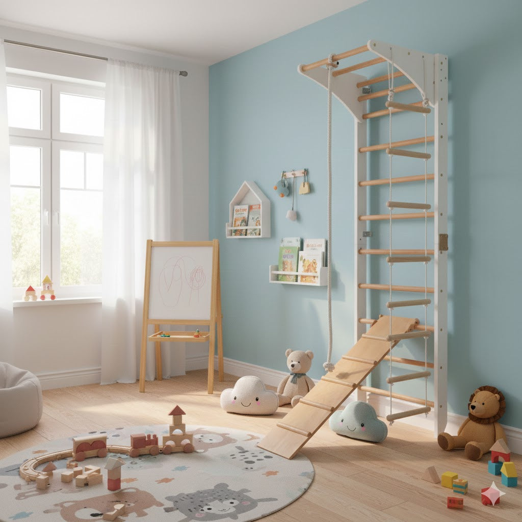 Kletterwand HANNAH für Kinder, versch. Farben