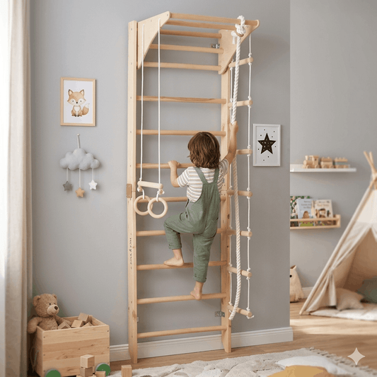 Kletterwand LARA für Kinder, versch. Farben