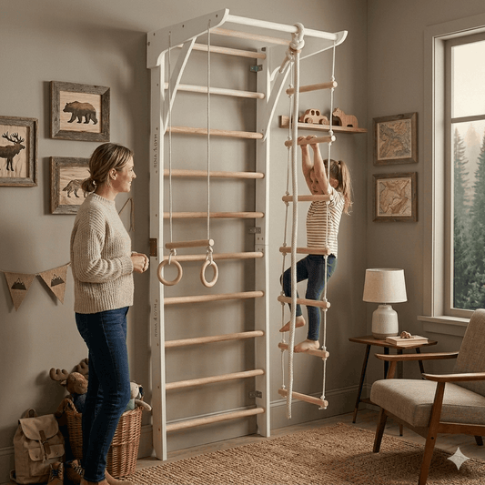 Kletterwand MICHAELA für Kinder, versch. Farben