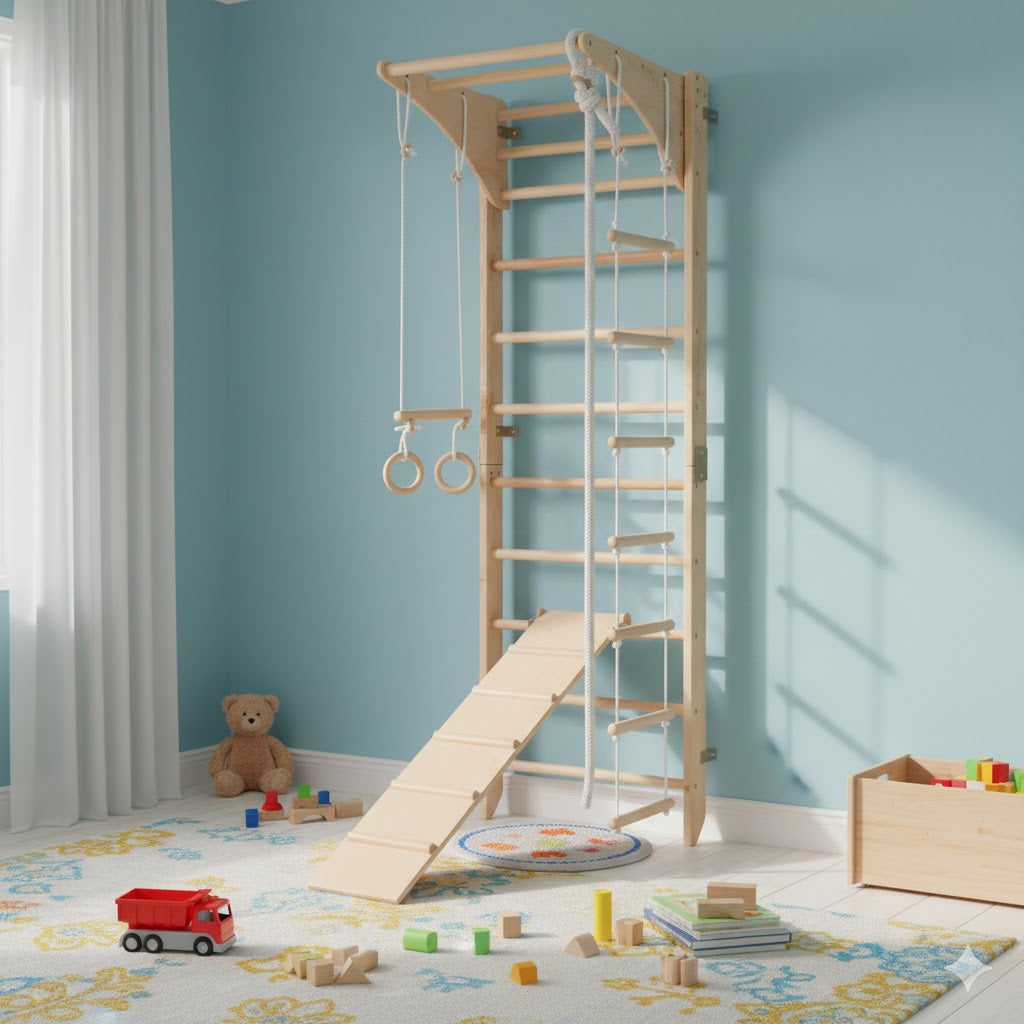 Kletterwand HANNAH für Kinder, versch. Farben