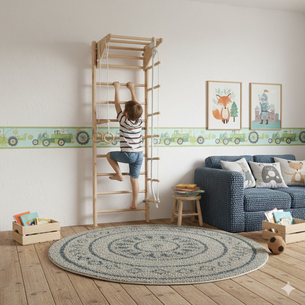 Kletterwand LARA für Kinder, versch. Farben