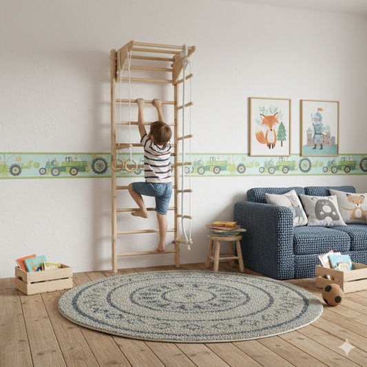 Kletterwand LARA für Kinder, versch. Farben